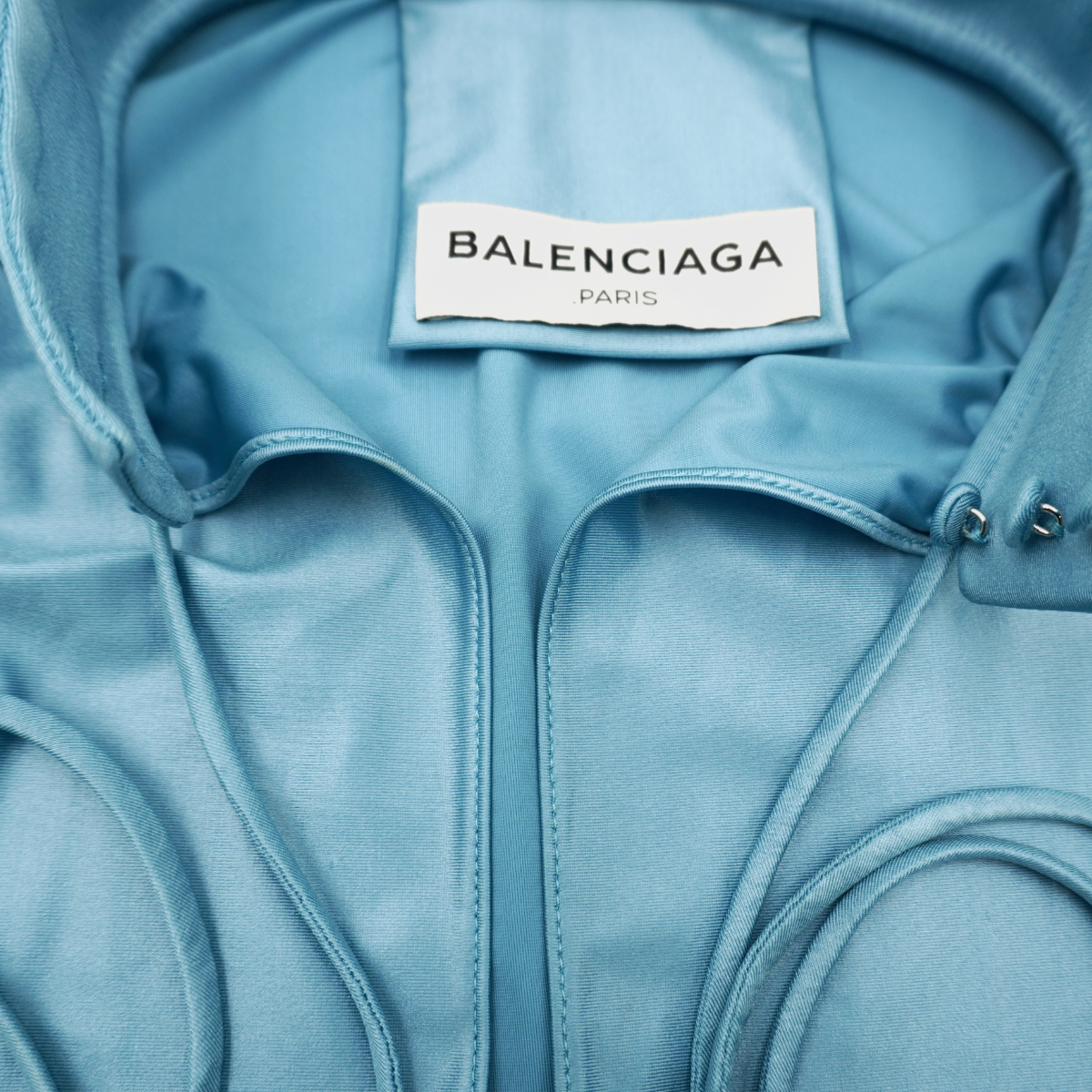 Blusa Balenciaga Satin Azul