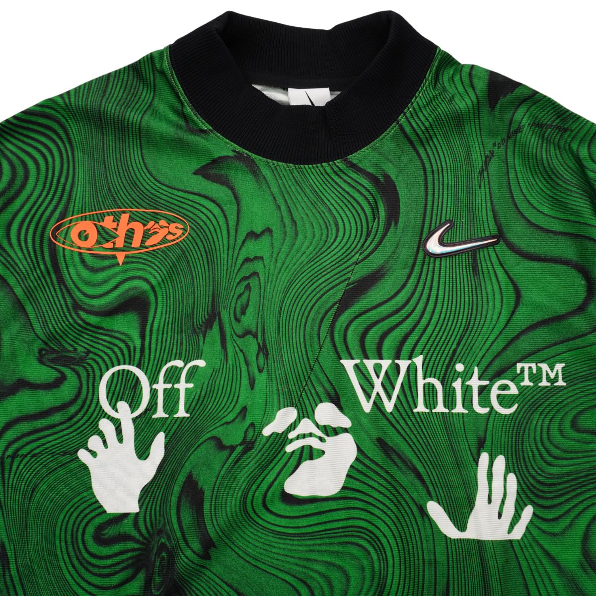 Playera Nike x Off-White Verde