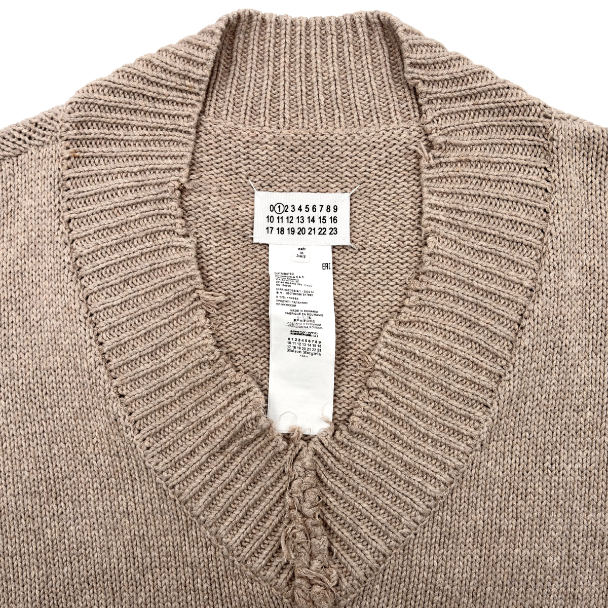 Chaleco Maison Margiela Beige