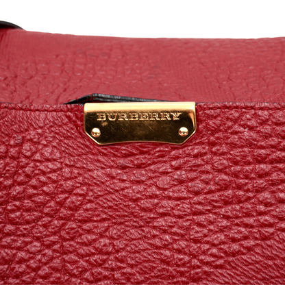 Bolsa Burberry Chichester Embossed Leather Tote