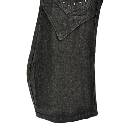 Pantalón Deconstructed Rivet Scimitar Jeans