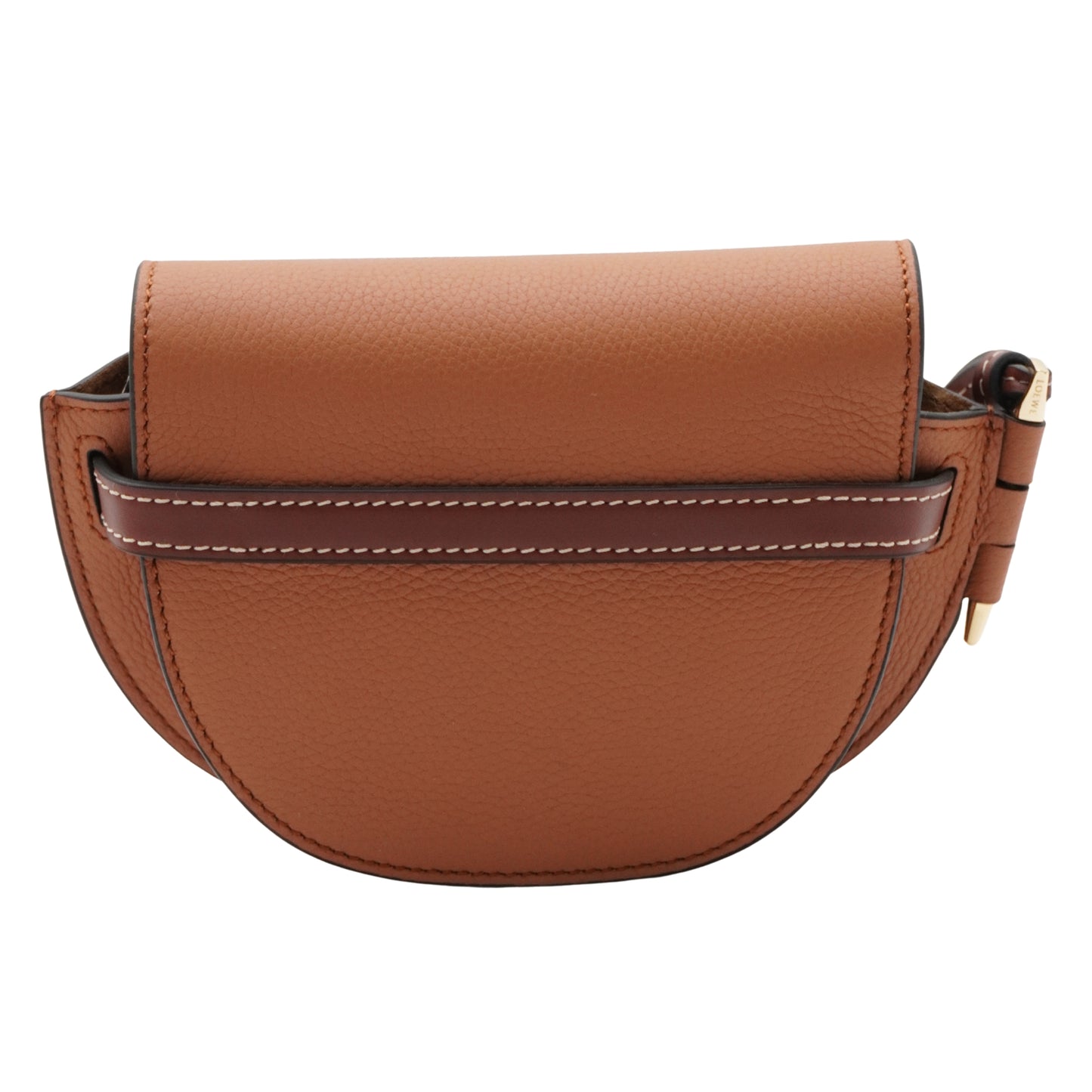Loewe Caramel Brown Leather Mini Gate Crossbody Bag