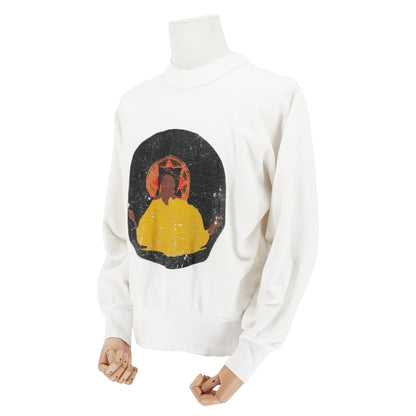 Sudadera Cpfm Jesus Is King Blanco