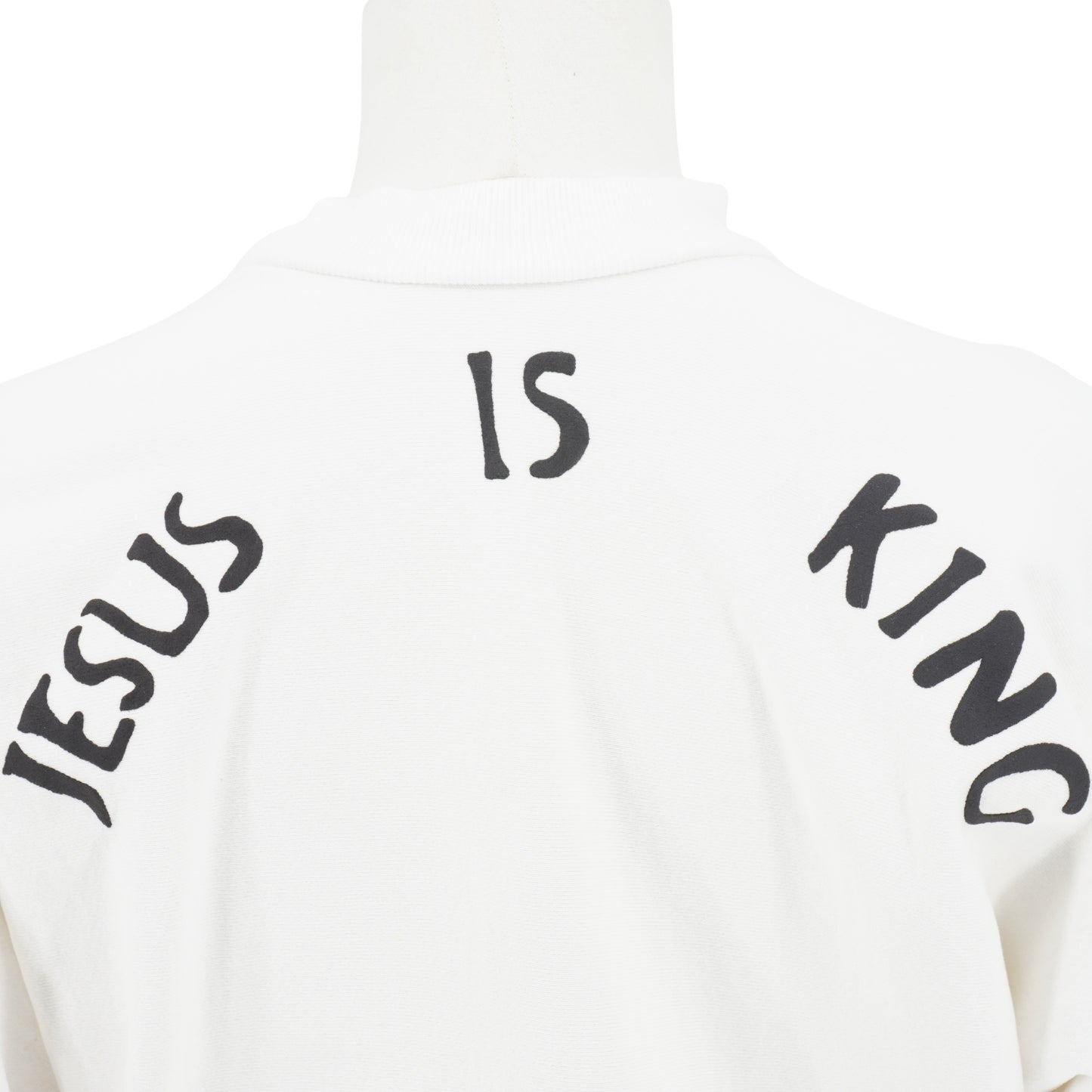 Sudadera Cpfm Jesus Is King Blanco