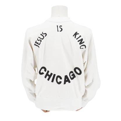 Sudadera Cpfm Jesus Is King Blanco