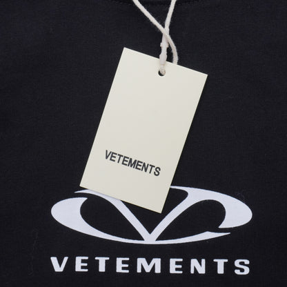 Playera Vetements V Negra