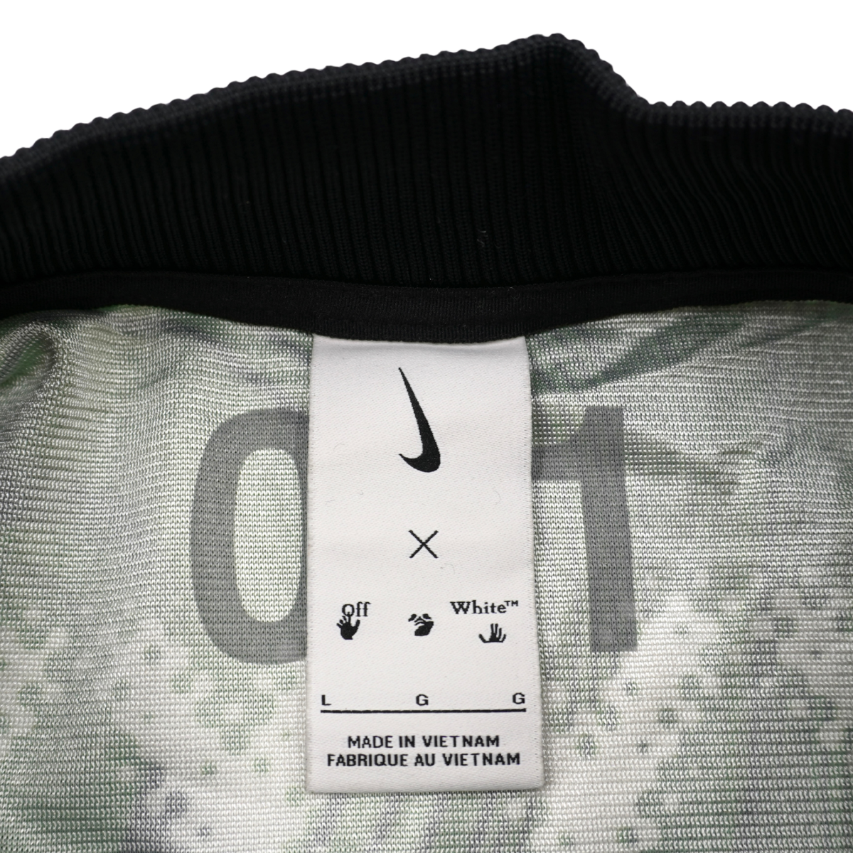 Playera Nike x Off-White Verde
