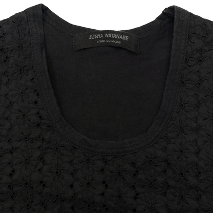 Blusa Junya Watanabe Crochet Negro