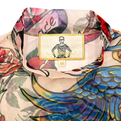 Playera Ed Hardy Tattoo Mesh