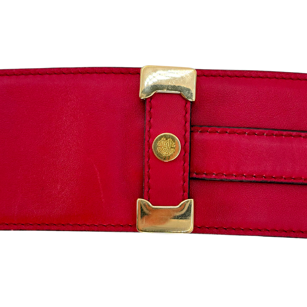 Cinturón Roberto Cavalli Rojo