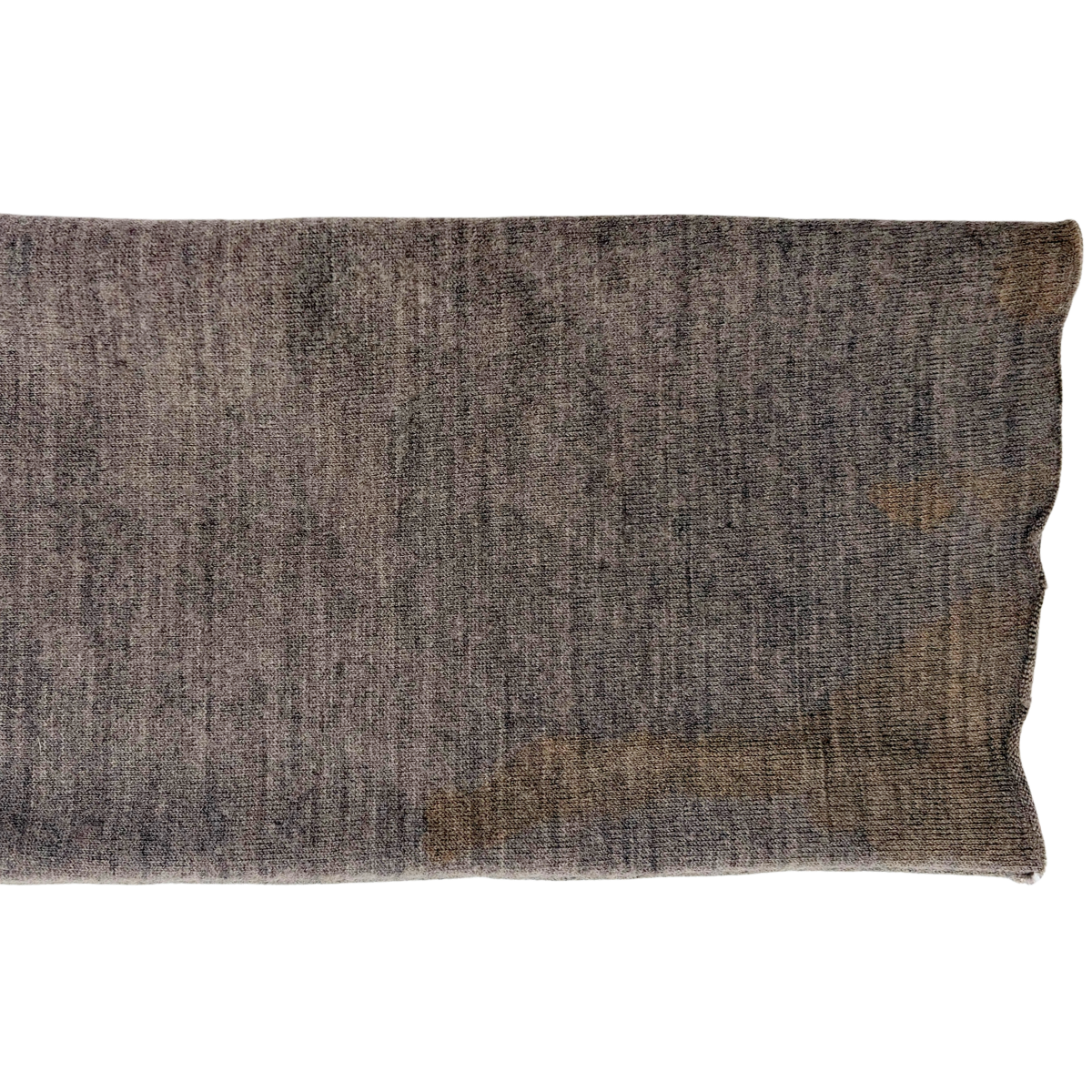 Chamarra Helmut Lang Wool Leather Trim Gris