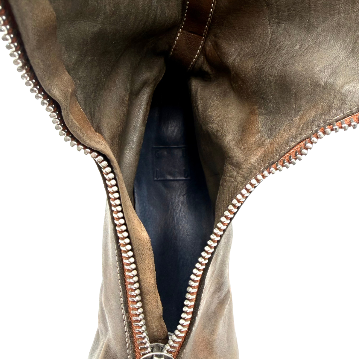 Botas Guidi Zip Olive