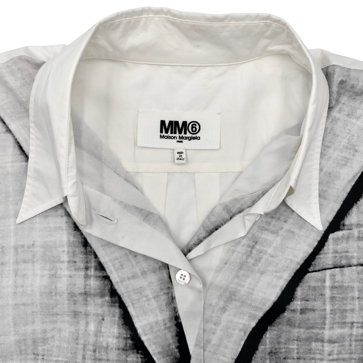 Camisa MM6 Maison Margiela Oversized Print