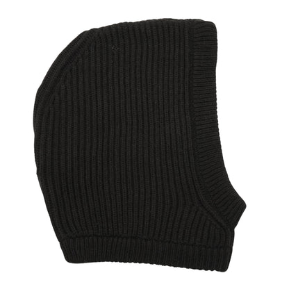 Gorro Rick Owens Balaclava Black Knit