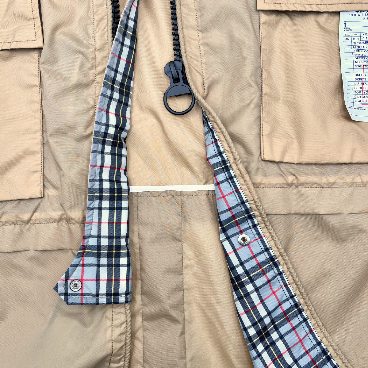 Gabardina Maison Mihara Yasuhiro Beige