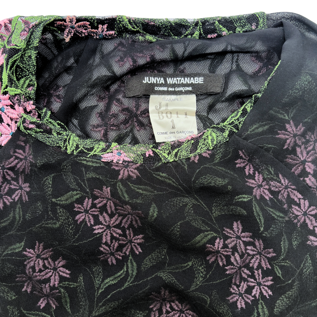 Blusa Comme des Garçons CDG Floral
