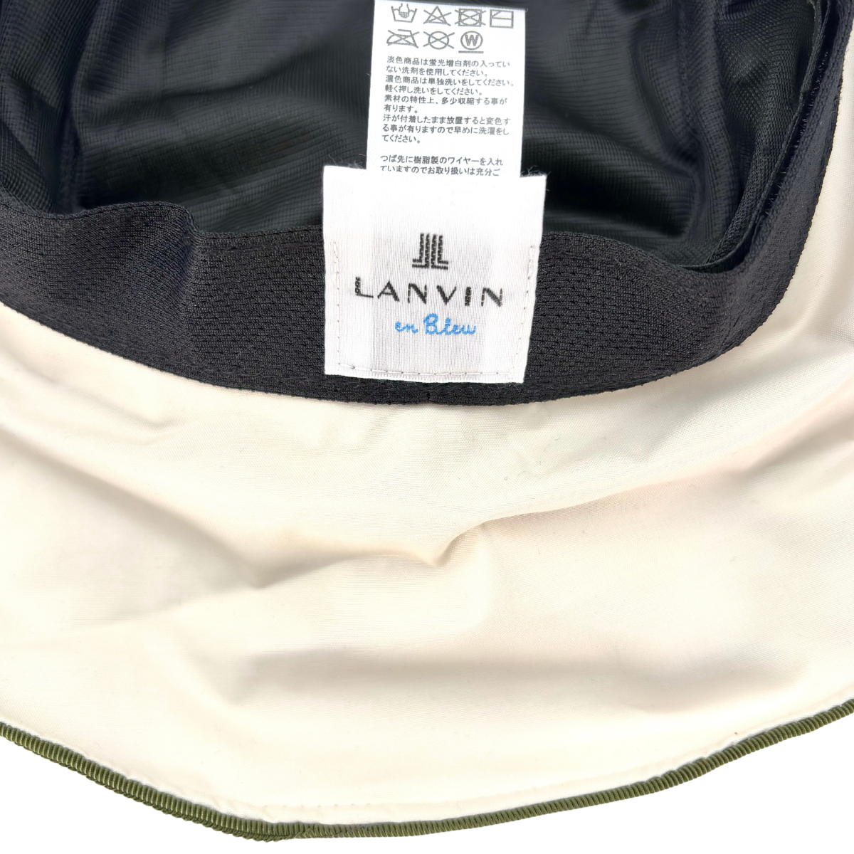 Bucket hat LANVIN Verde