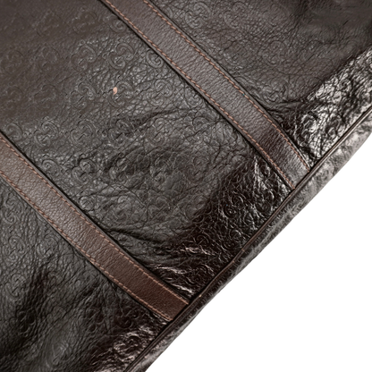 Bolsa Briefcase Gucci Leather