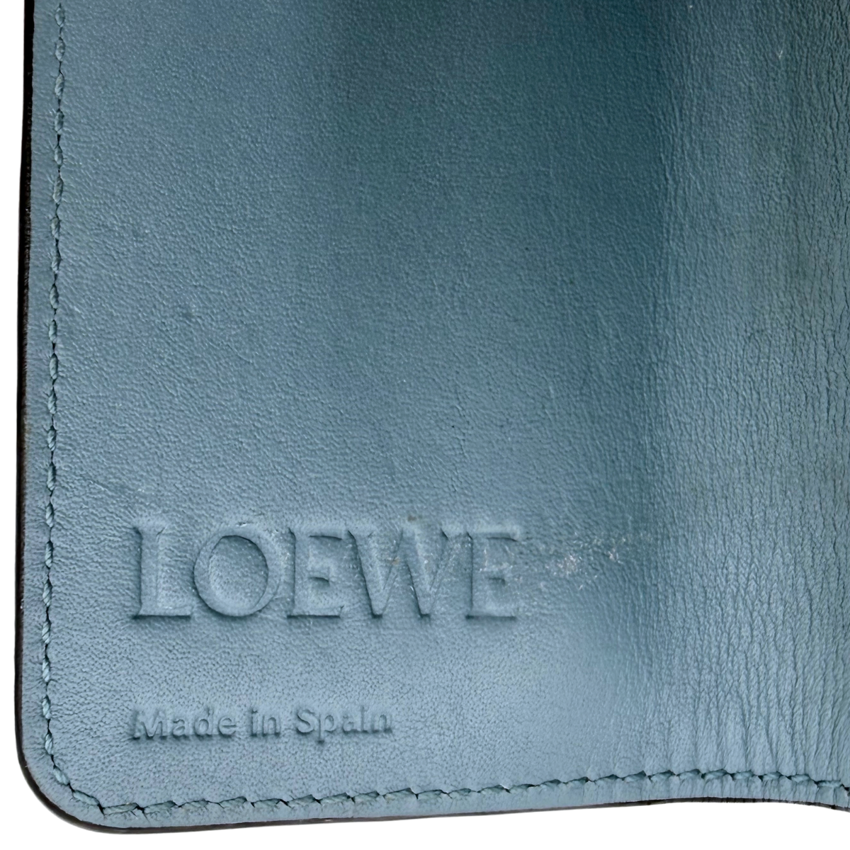 Porta llaves Loewe Anagram Azul