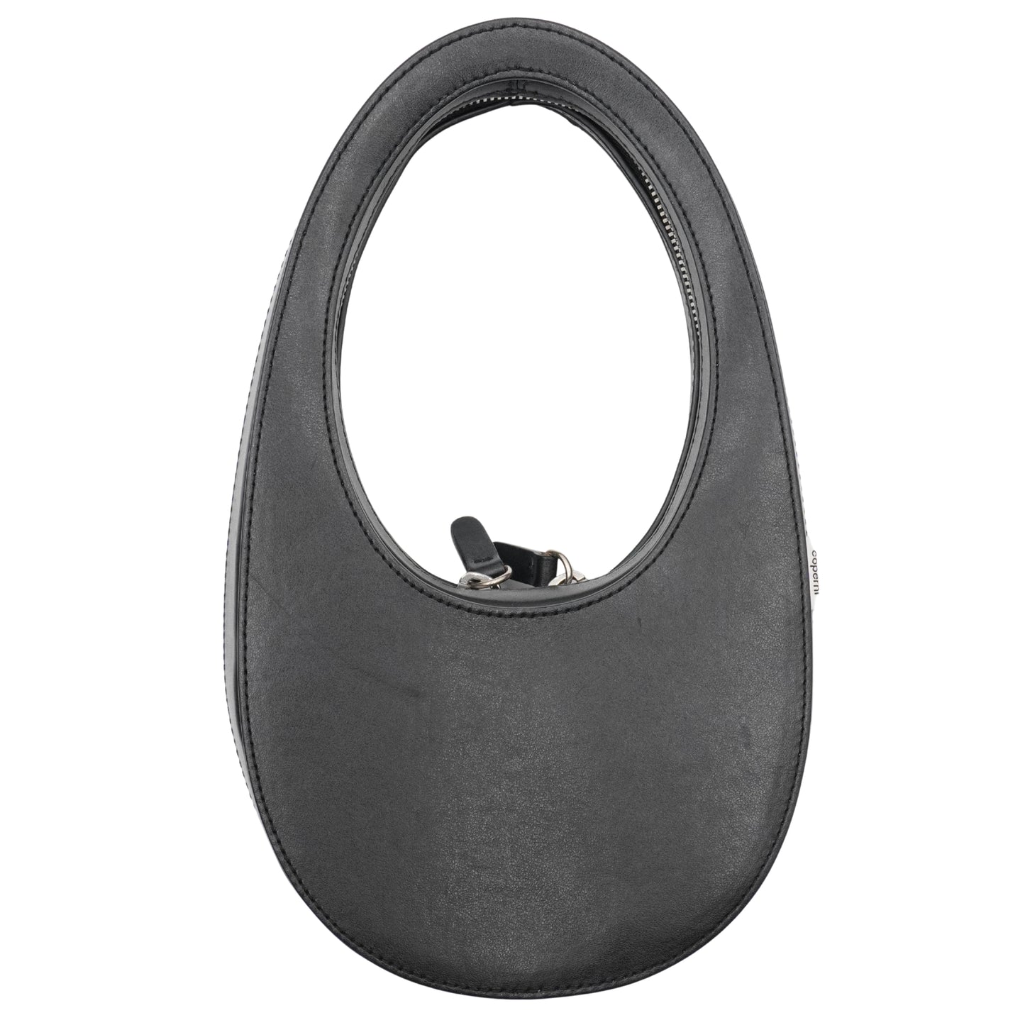 Bolsa Coperni Swipe Mini Oval Negro