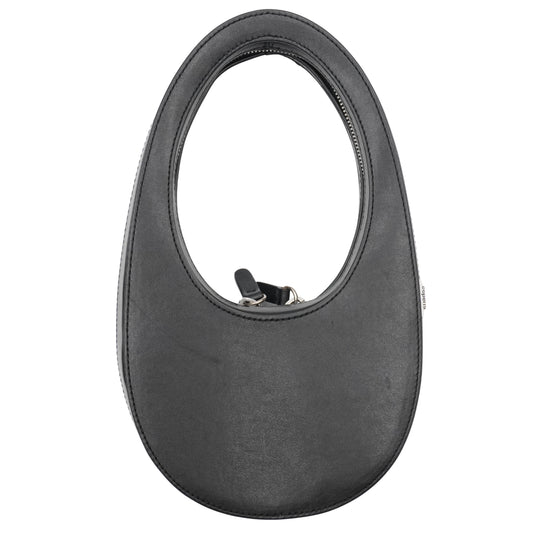 Bolsa Coperni Swipe Mini Oval Negro