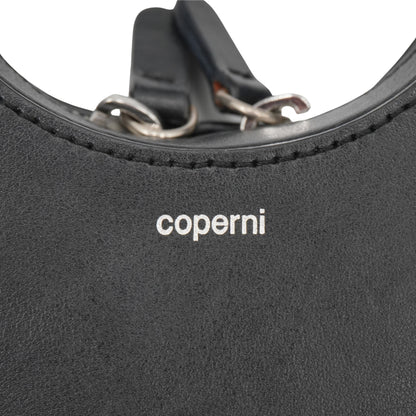 Bolsa Coperni Swipe Mini Oval Negro
