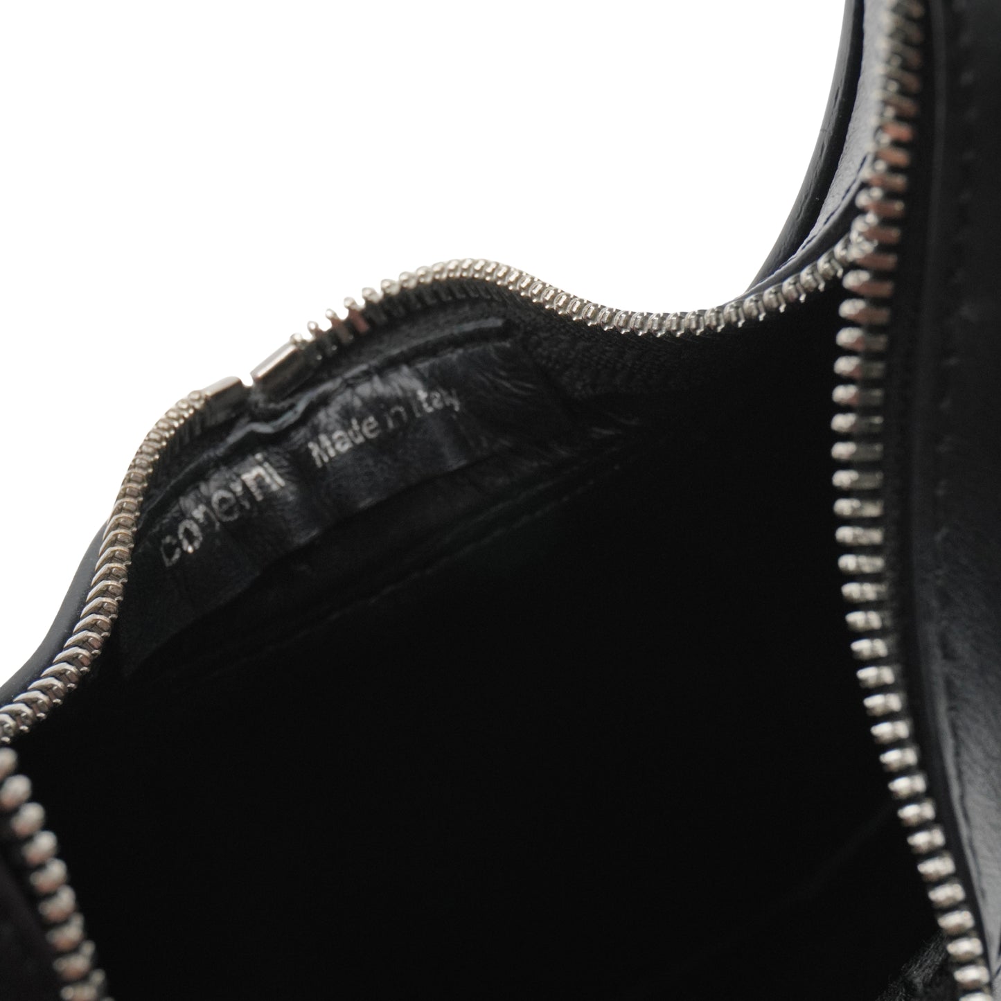 Bolsa Coperni Swipe Mini Oval Negro