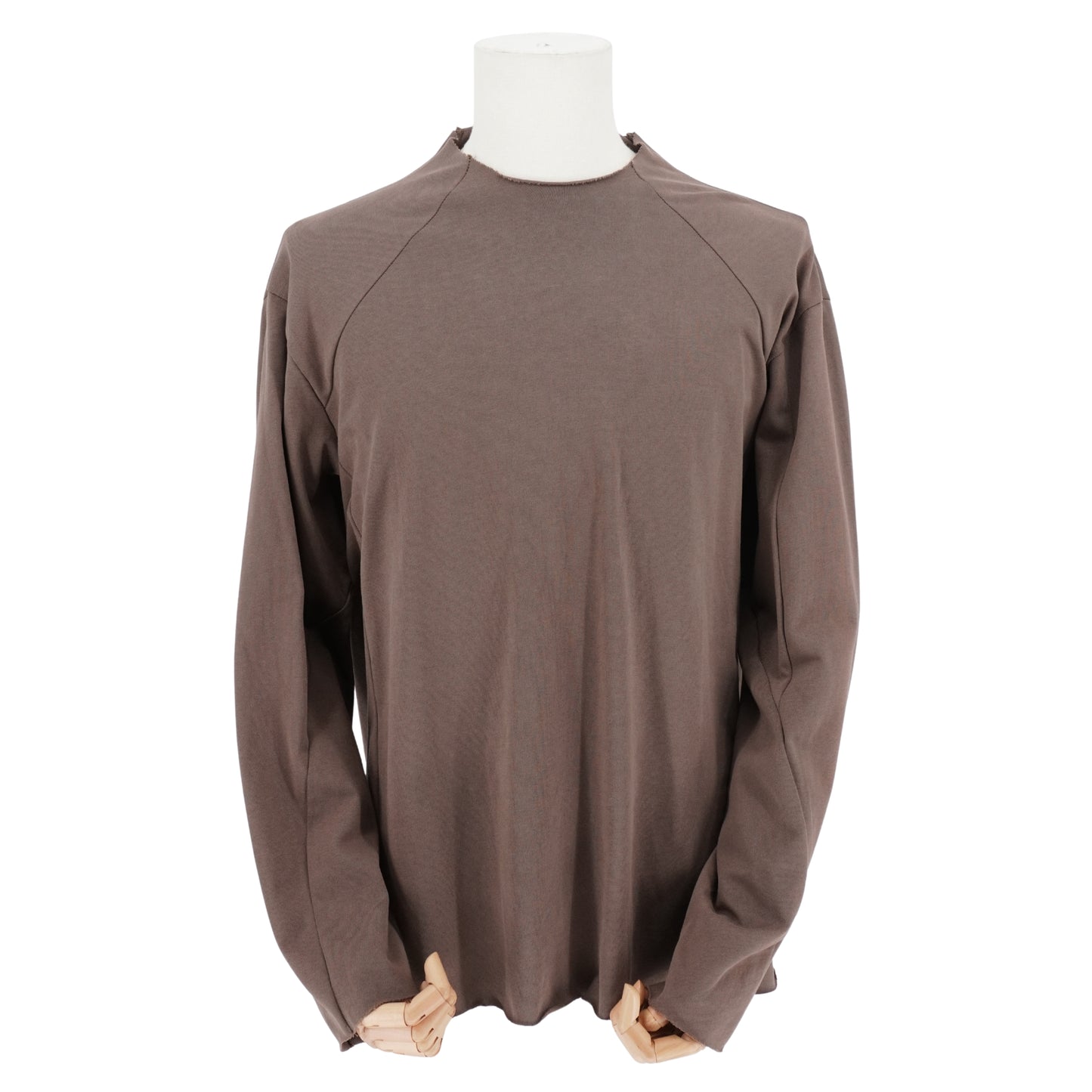 Playera Rick Owens Drkshdw Raw Edge Raglan Long Sleeve