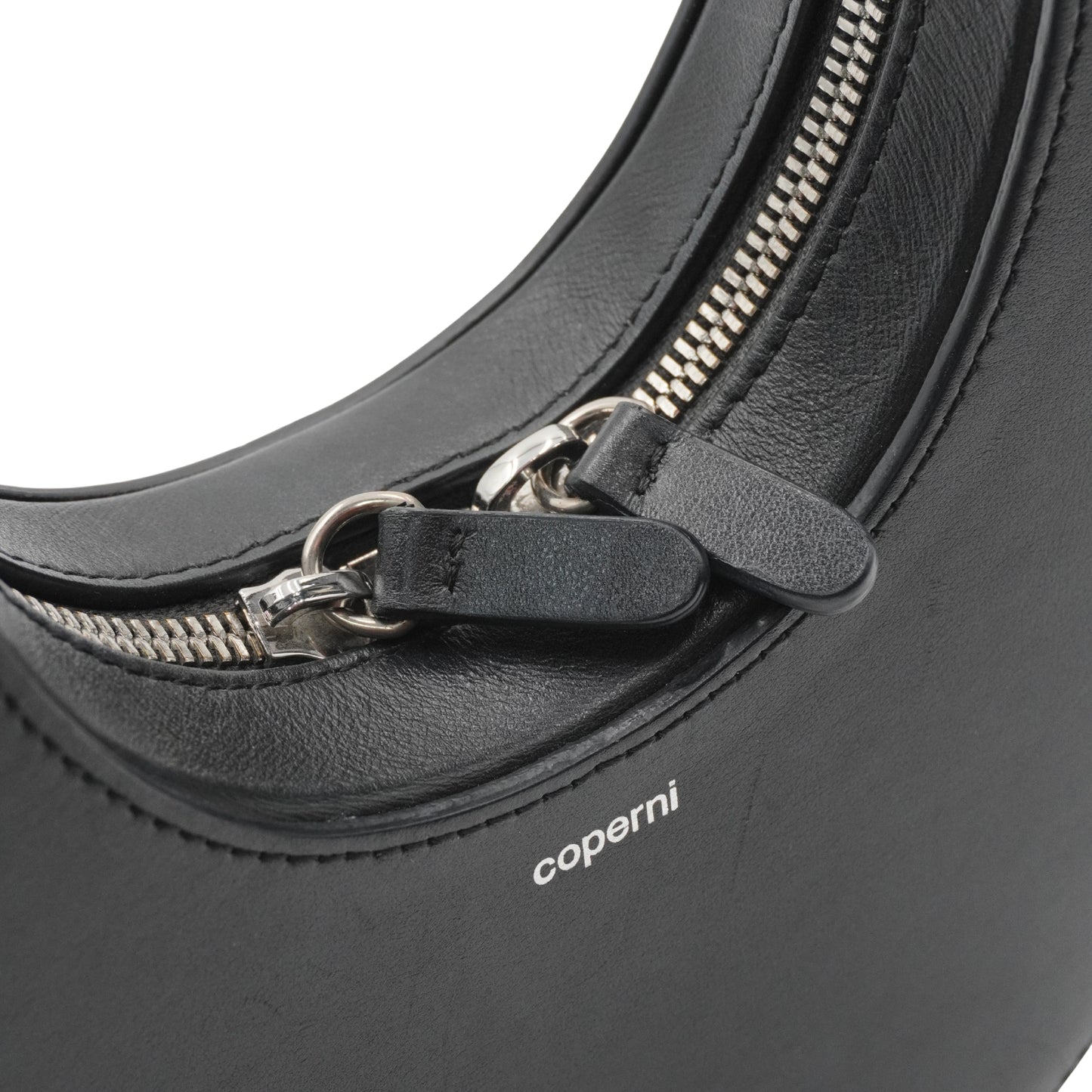 Bolsa Coperni Swipe Mini Oval Negro