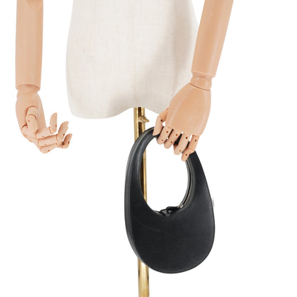 Bolsa Coperni Swipe Mini Oval Negro
