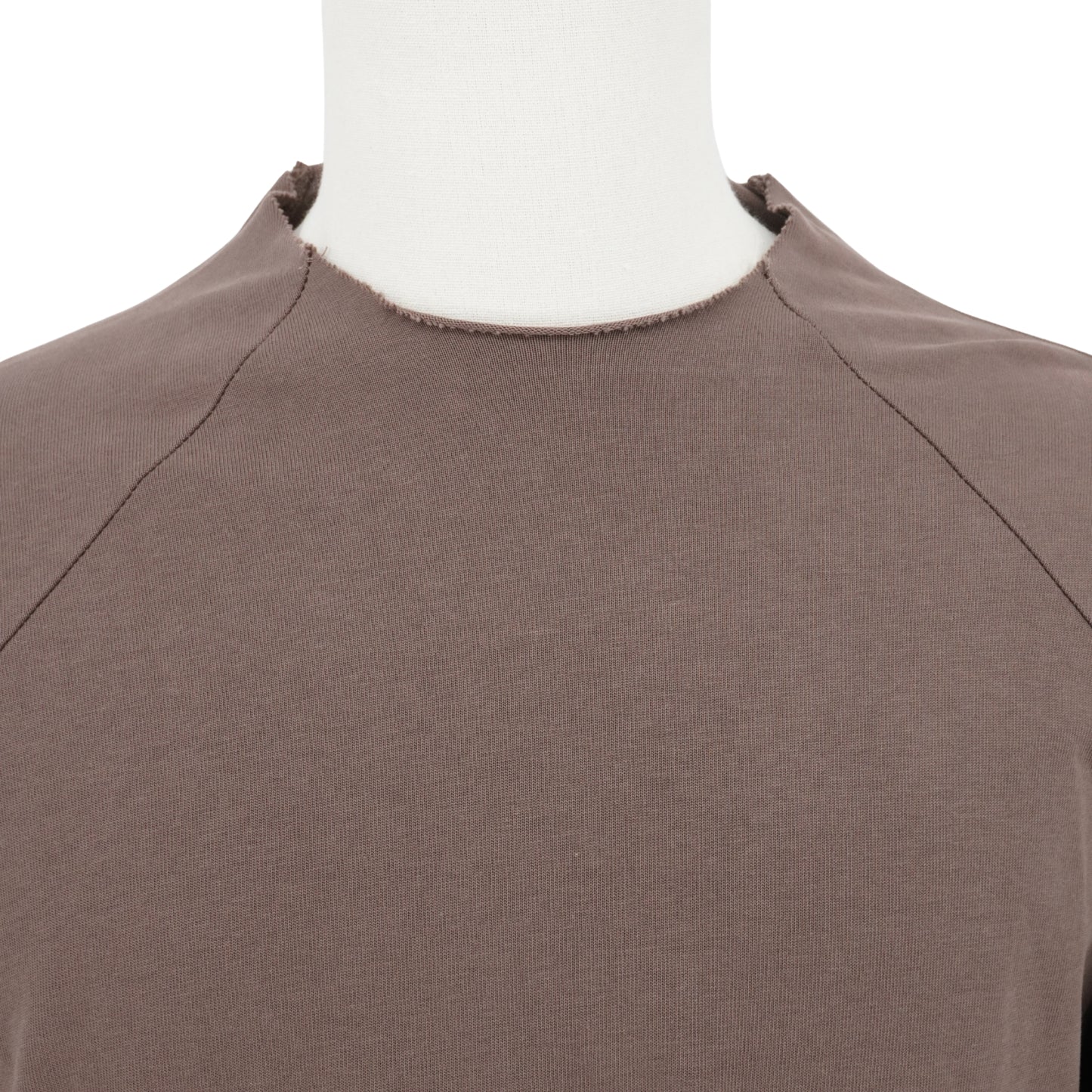 Playera Rick Owens Drkshdw Raw Edge Raglan Long Sleeve