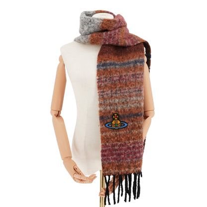Bufanda Vivienne Westwood Bufanda Mohair Wool Striped