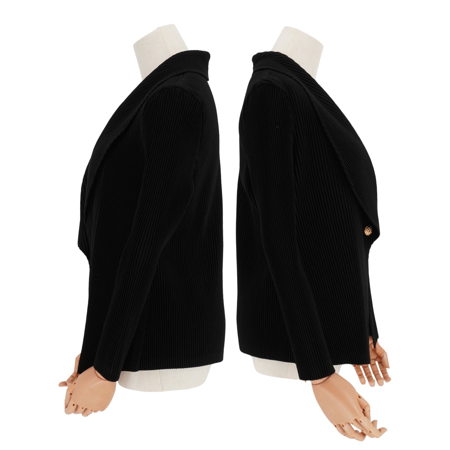 Blazer Issey Miyake Homme Plissé Pleated Black