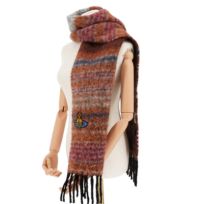 Bufanda Vivienne Westwood Bufanda Mohair Wool Striped