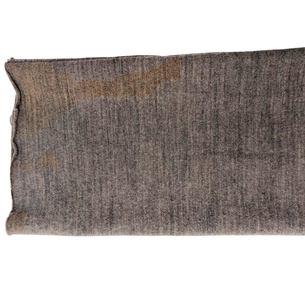 Chamarra Helmut Lang Wool Leather Trim Gris