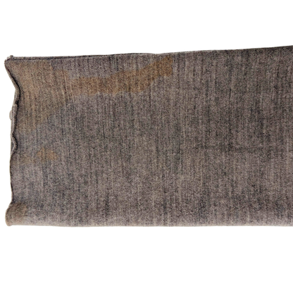 Chamarra Helmut Lang Wool Leather Trim Gris