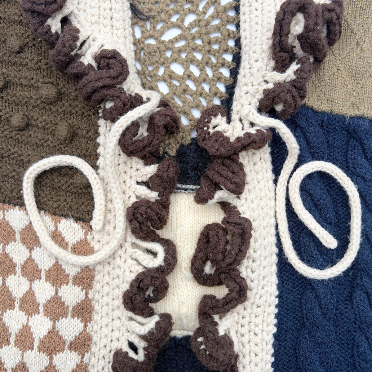 Cardigan Moschino Love Moschino Patchwork