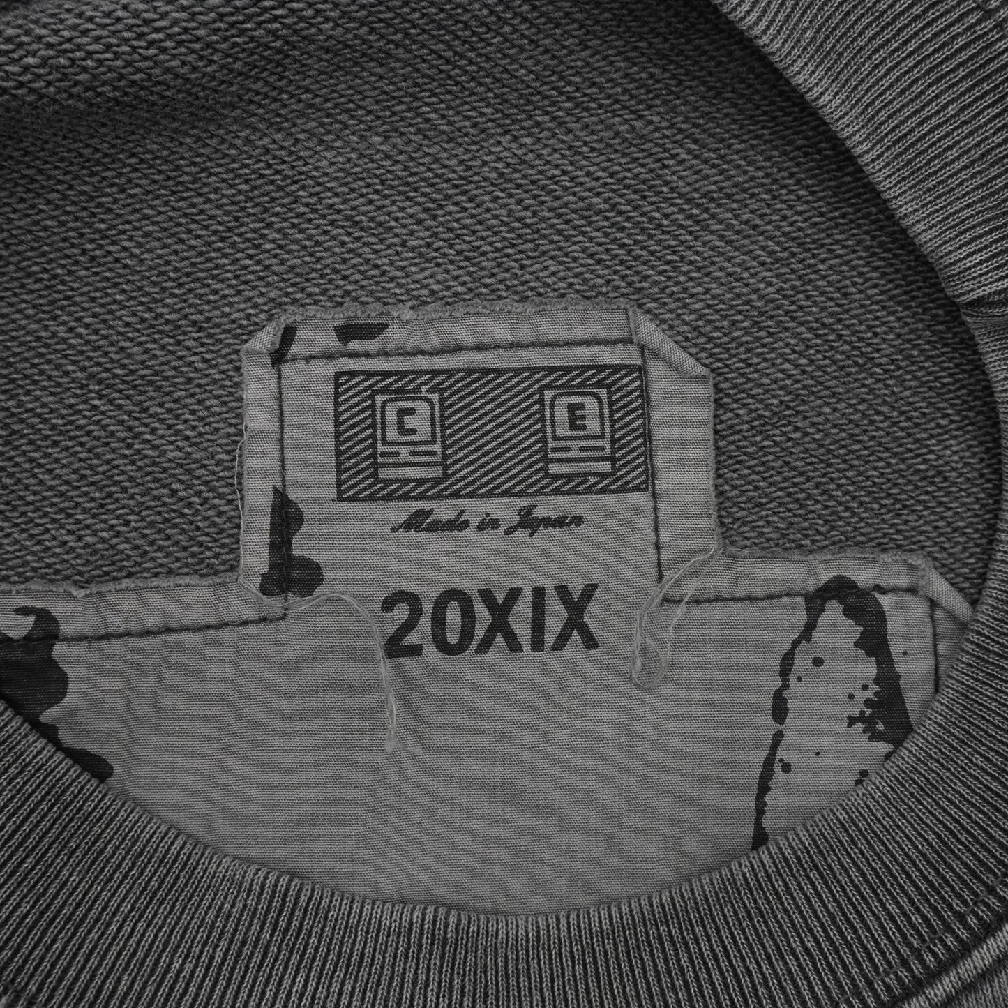 Suéter Cav Empt Design Overdye Heavyweight Ziggurat Crewneck