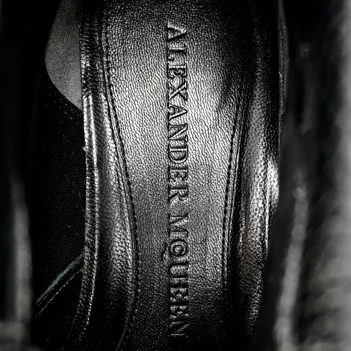 Botas Alexander McQueen Piel Negras