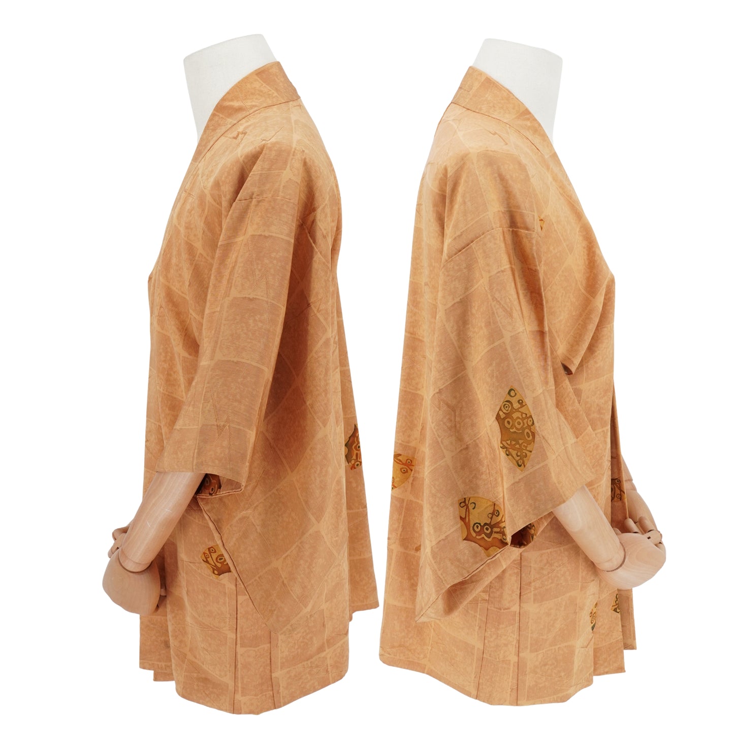 Kimono HAORI Vintage  Amarillo Japanese Style