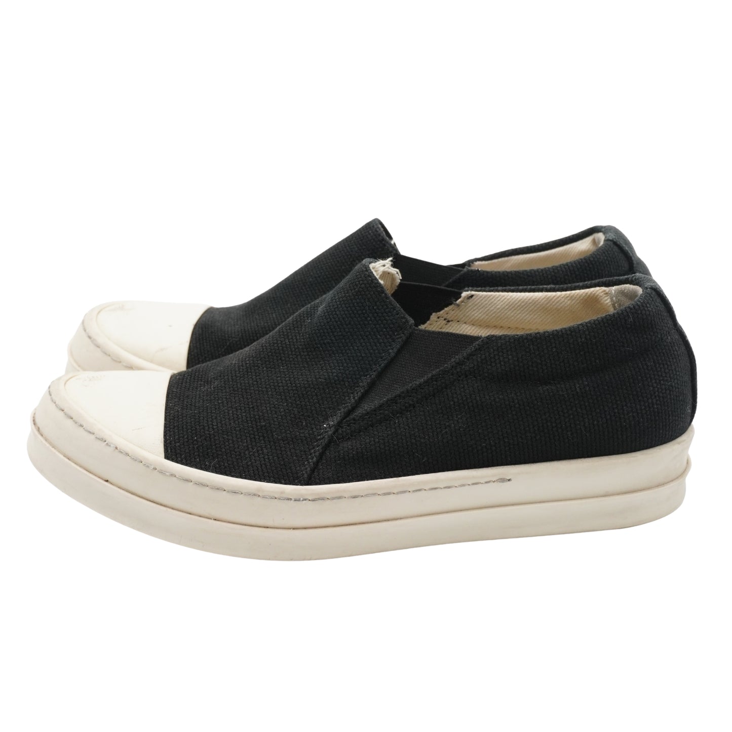 Calzado Rick Owens Canvas Slip-On Sneakers