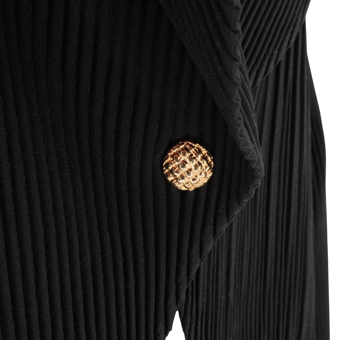 Blazer Issey Miyake Homme Plissé Pleated Black