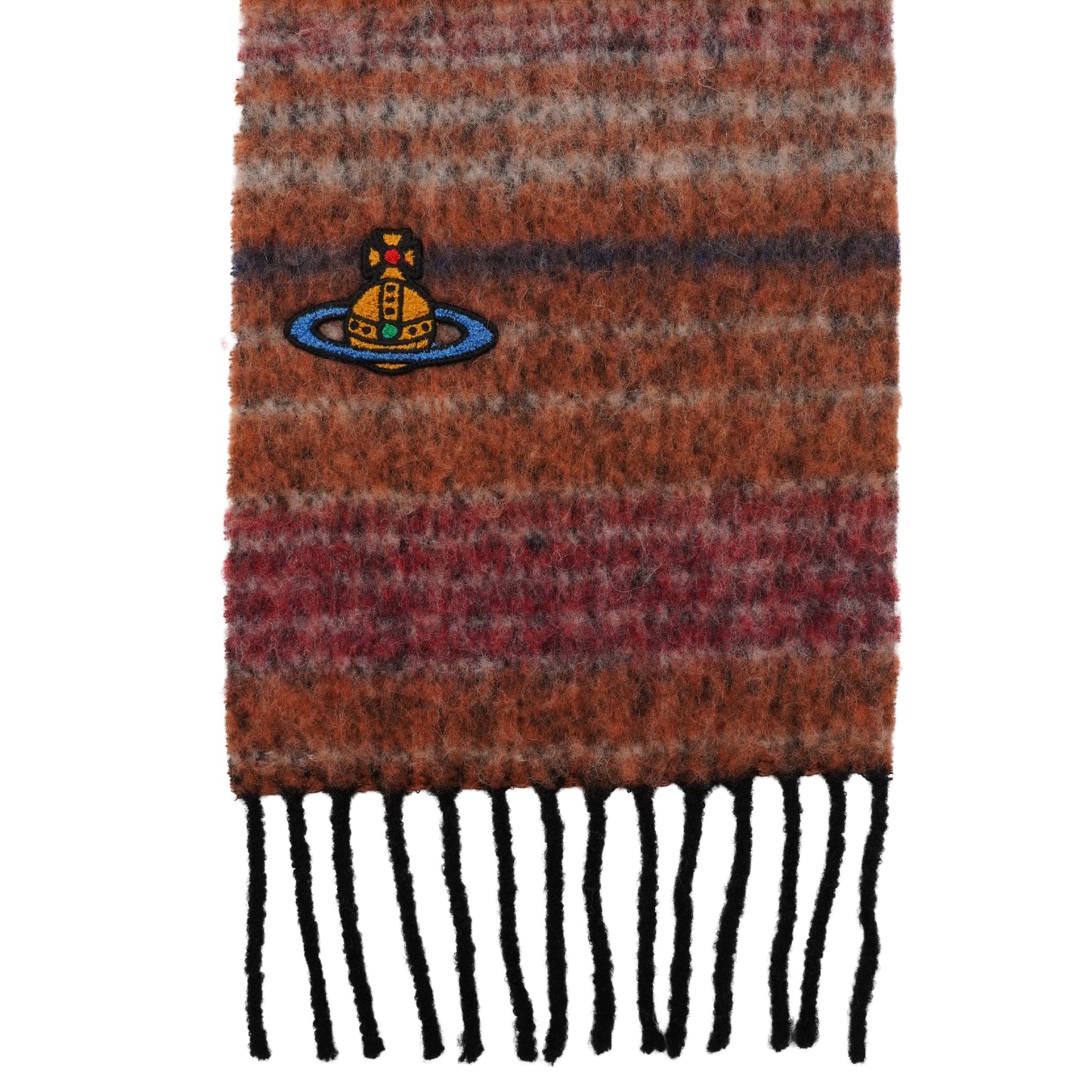 Bufanda Vivienne Westwood Bufanda Mohair Wool Striped