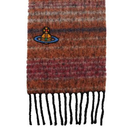 Bufanda Vivienne Westwood Bufanda Mohair Wool Striped