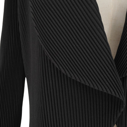 Blazer Issey Miyake Homme Plissé Pleated Black