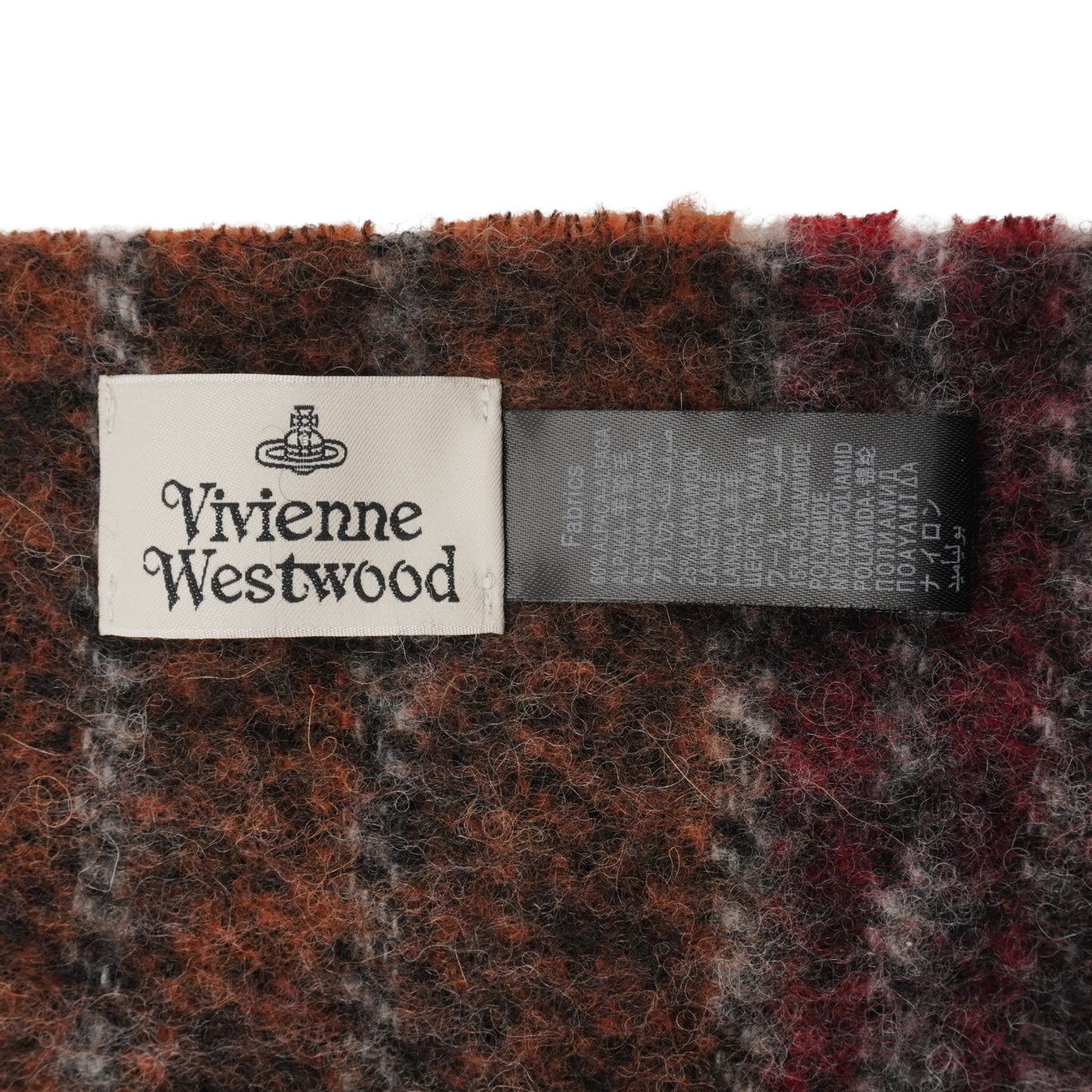 Bufanda Vivienne Westwood Bufanda Mohair Wool Striped