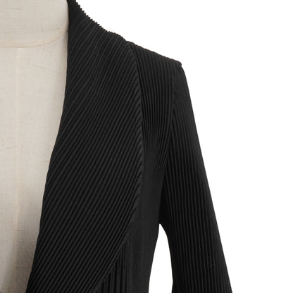 Blazer Issey Miyake Homme Plissé Pleated Black