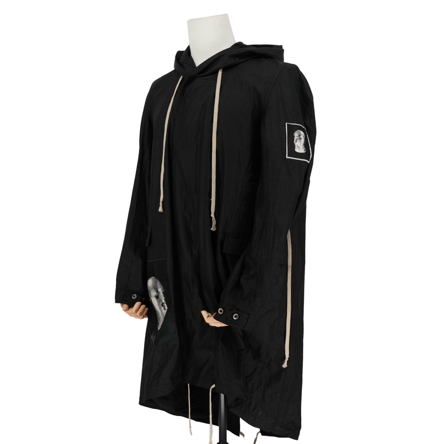 Chamarra Parka Rick Owens DRKSHDW Fishtail
