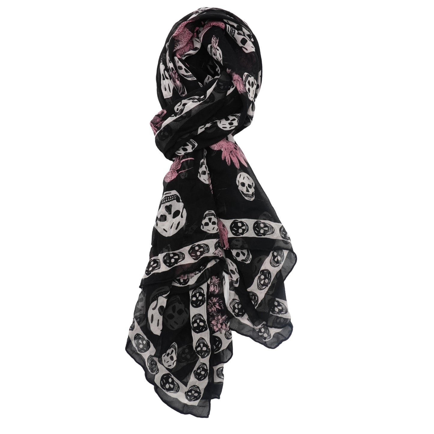 Bufanda Alexander McQueen Mascada Skeletor