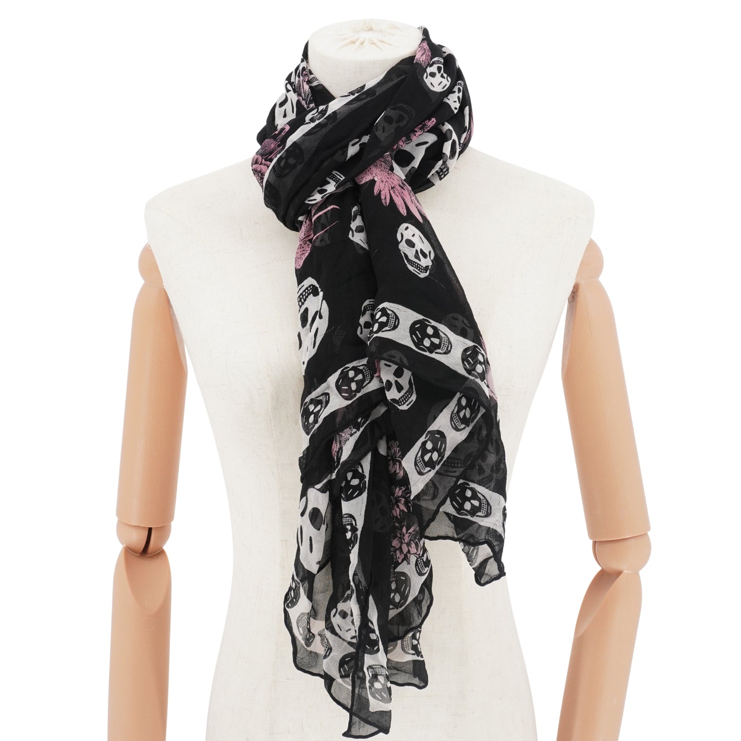 Bufanda Alexander McQueen Mascada Skeletor